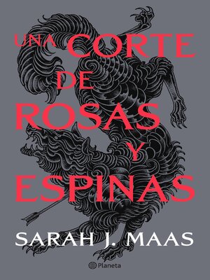 cover image of Una corte de rosas y espinas